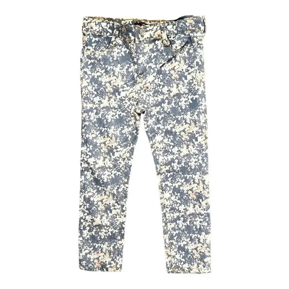 7 For All Mankind | Girls’ Splatter Skinny Jeans (4T) 👖 - Picture 1 of 7